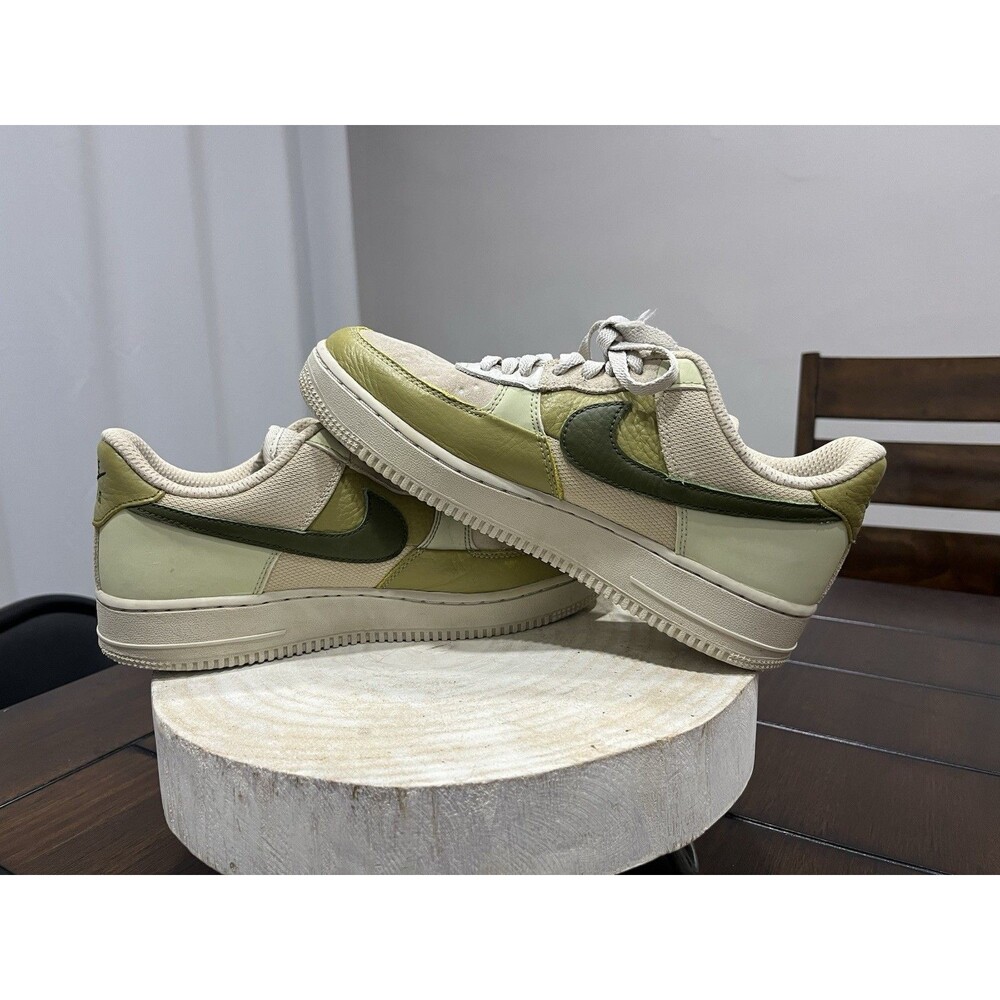 Nike Air Force 1 Low Rough Green Light Bone DO6717-001 Women's Size 9.5 AF1